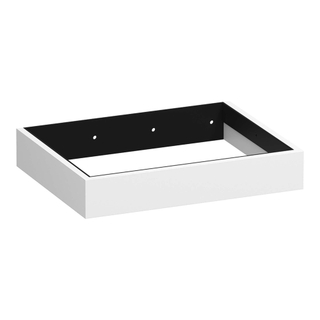 BRAUER Amaze meuble sous lavabo 60 avec support de suspension intégré mat blanc