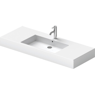 Duravit Vero meubelwastafel 125x49 cm. gliss wit