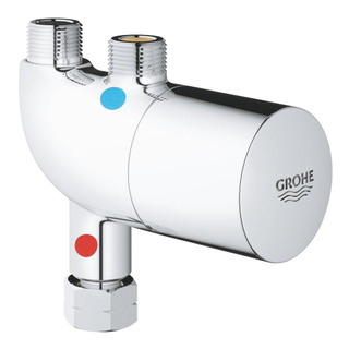 GROHE Grohtherm onderbouw thermostaat chroom