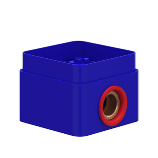 IVY Boîtier encastré - pour Robinet baignoire sur pied - bleu foncé