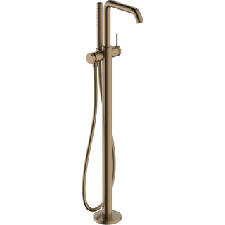 Hansgrohe Tecturis badkraan vrijstaand brushed bronze