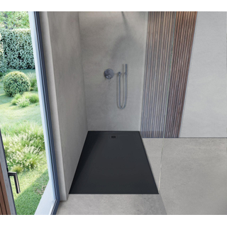 Duravit Sustano Douchebak - 150x80x3cm - Rechthoek - DuraSolid Antraciet mat