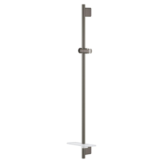 GROHE Rainshower SmartActive glijstang - 90cm - met zeepschaal - hard graphite geborsteld