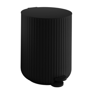 Smedbo Beslagsboden Poubelle à pédale 4ltr Softclose Mat Noir