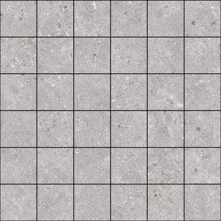 Baldocer Cerámica Stoneland Pearl mosaïque 5x5 sur filet de 30x30cm
