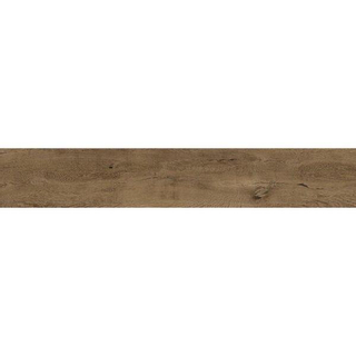 ÉCHANTILLON Marazzi Treverk Dear Carrelage de sol et mural 25x150cm 10.5mm rectifié R10 porcellanato Marron