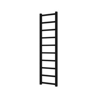 Plieger Magro Square Nexus elektrische designradiator - 114x30cm - 200W - donkergrijs structuur