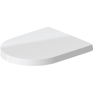 Duravit Me by starck abattant WC 374x458mm softclose blanc mat.