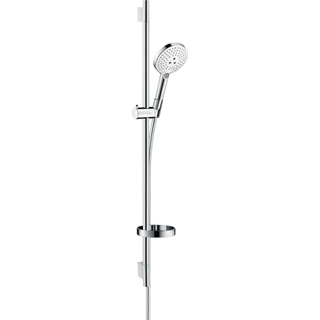 Hansgrohe Raindance select ensemble barre coulissante 90cm avec douchette main blanc-chrome