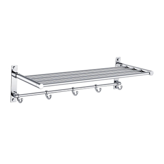 Best Design Clips wand handdoekrek incl. 5 haakjes 600x225x155 mm