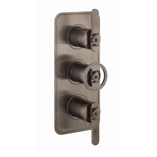 Crosswater Union Robinet de douche - 3 poignées - levier - doit être combiné avec WLBP2000R+ ou WLBP3000R+ - chrome noir