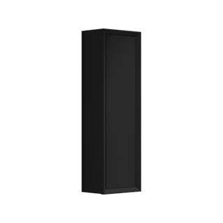 Adema Prime Core Armoire colonne - 120x34.5x27cm - 1 porte - MDF - Noir mat