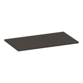 BRAUER Ocean Slim plan sous vasque - 80x46x2cm - Bois Anthracite