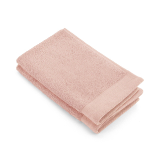 Walra Soft Cotton Gastendoek set van 2 30x50cm 550 g/m2 Roze