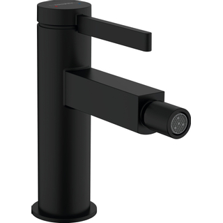 Hansgrohe Finoris Robinet de bidet avec bonde pop-up mat noir
