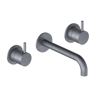 Hotbath COBBER Afbouwdeel tbv Inbouw wastafelkraan 18cm uitloop AI Verouderd ijzer