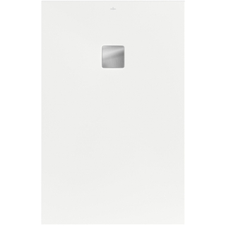 Villeroy & Boch Excello douchevloer ultracore 140x90x4cm polyurethaan/acryl stone white