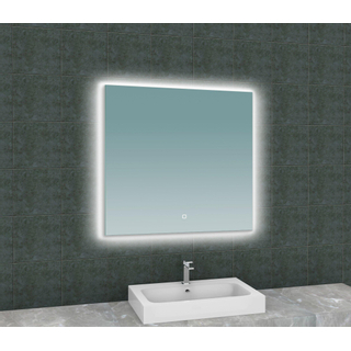 Wiesbaden Soul Miroir avec éclairage LED 80x80cm éclairage autour