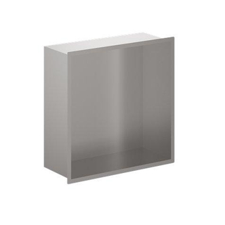Crosswater Douche Niche - 30,5x30,5cm - inox brossé