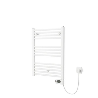 Plieger Elba Electrical elektrische designradiator - 702X400mm - met thermostaat - 300w - wit