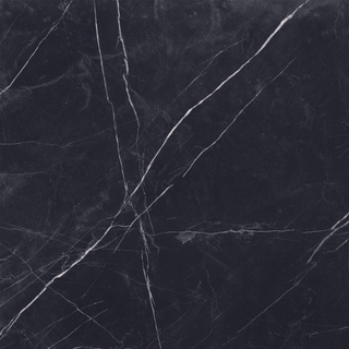 EnergieKer Marquina - Carrelage sol et mural - 120x120cm - rectifié - Noir mat