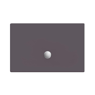 Xenz Flat Plus receveur de douche 80x100cm rectangle anthracite mat