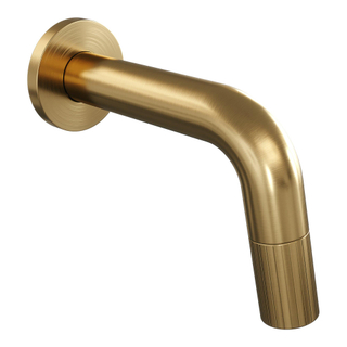 BRAUER Stripe Robinet de lavabo encastré - encastré - raccourcissable - PVD doré brossé