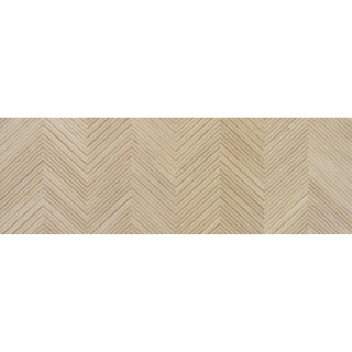 ÉCHANTILLON Baldocer Cerámica Larchwood Zig Alder carrelage mural rectifié Mat Beige