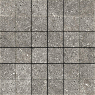 Baldocer Cerámica Stoneland Grey mosaïque 5x5 sur filet de 30x30cm