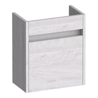 BRAUER Adore meuble lave-mains - 40x45x22cm - avec 1 porte sans poignée ouvrant vers la droite Forest Seashell