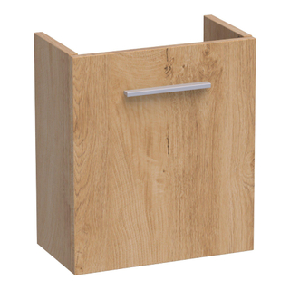 BRAUER Trust fonteinonderkast - 40x45x22cm - excl. opbouwgreep met 1 deur linksdraaiend Forest Tan