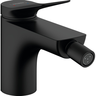 Hansgrohe Vivenis Robinet de bidet avec vidage Mat noir