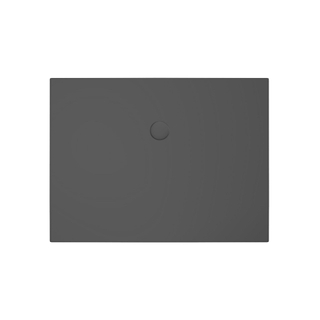 Xenz Flat Plus Douchebak - 90x120cm - Rechthoek - Ebony (zwart mat)