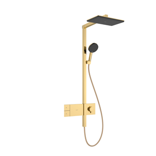 Hansgrohe Raindance alive showerpipe - 210/340 1 jet thermostaat polished gold