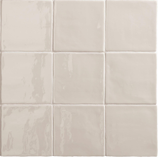 ÉCHANTILLON Par Goof Carreau mural Ancien Hollandais blanc ancien ivoire Vintage Brillant Ivoire Blanc