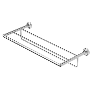 Geesa Tone porte-serviettes avec étagère 64,9 cm Chrome