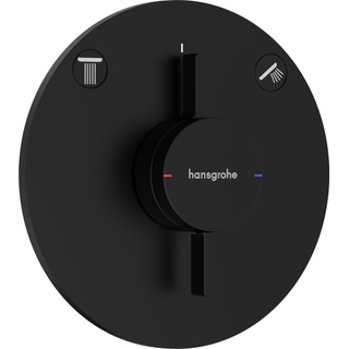 Hansgrohe Duoturn S mitigeur encastré pour 2 fonctions mat noir