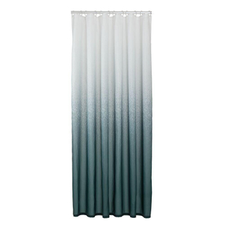 Sealskin blend rideau de douche 180x200 cm polyester vert/blanc