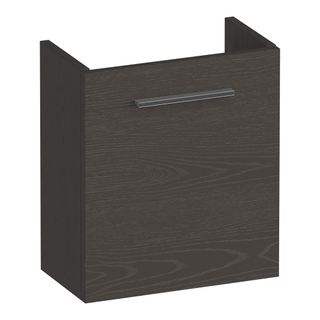 BRAUER Trust fonteinonderkast - 40x45x22cm - excl. opbouwgreep met 1 deur rechtsdraaiend Timber Anthracite