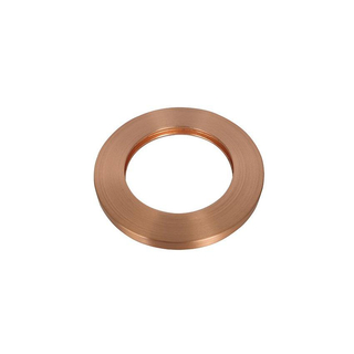 Rosace 75mm pour pièce de robinet 29.6153 cuivre brossé