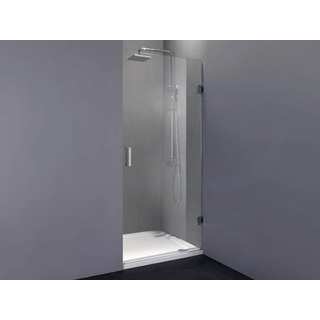 BRAUER Porte 90 en verre clair, compatible avec une poignée à deux points