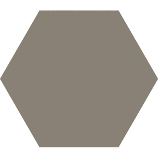 ÉCHANTILLON Cifre Cerámica Hexagon Timeless Carrelage de sol et de mur Taupe Mat Vintage Mat Taupe