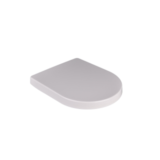 FugaFlow Eccelente Pietra Abattant WC - libération rapide et fermeture douce - parfaitement compatible avec Villeroy & Boch Omnia Architectura - blanc