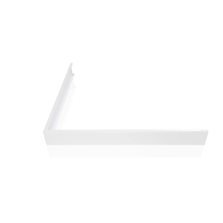 Huppe Purano Plinthe pour receveur de douche 120x80cm rectangulaire blanc