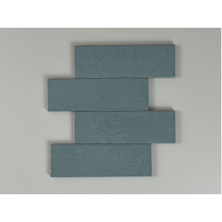 Equipe Ceramicas Kalma Carrelage mural - 6x18.6cm - 8mm - Powder Blue brillant