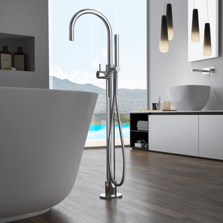 Hotbath Buddy Staande Badmengkraan chroom SHOWROOMMODEL