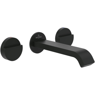 Villeroy & Boch Dawn ensemble de robinet à 3 trous - noir mat