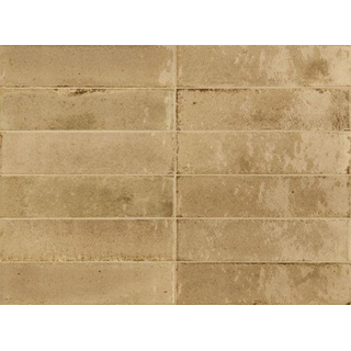 Ragno Look Wandtegel - 6x24cm - 10mm - porcellanato - beige glans