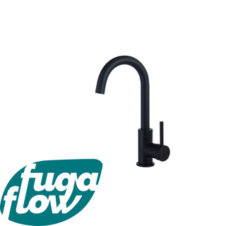 FugaFlow Eccelente Sobrado Badkamer keukenkraan - draaibare uitloop - mat zwart - Black Friday -