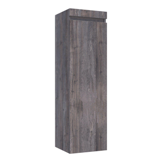 BRAUER Joy badkamerkast - 120x35x35cm - 1 deur - greeploos - linksdraaiend - Driftwood